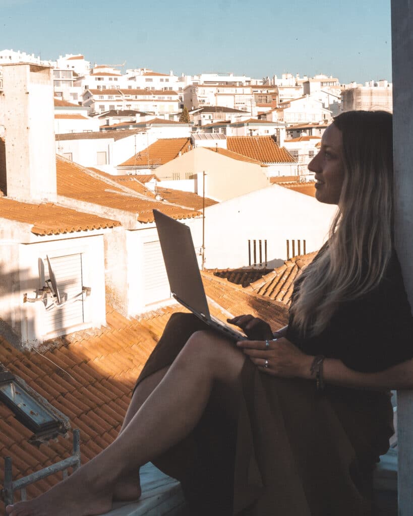 selbstständig als digitale nomadin in portugal